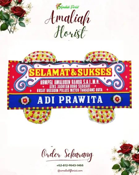 Papan Bunga Ucapan Selamat Jati Mulya